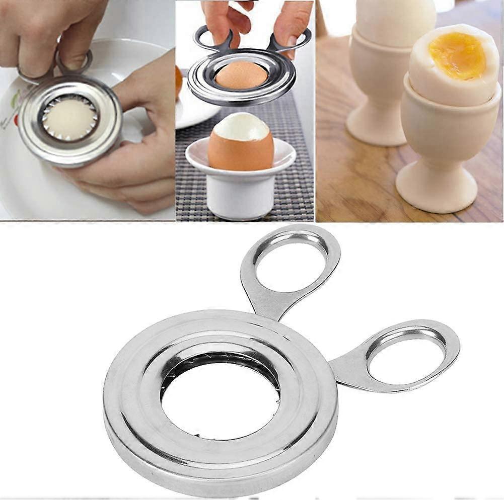 Stainless Steel Egg Beater, Opener, Cutter, Peeler Set - Image 4