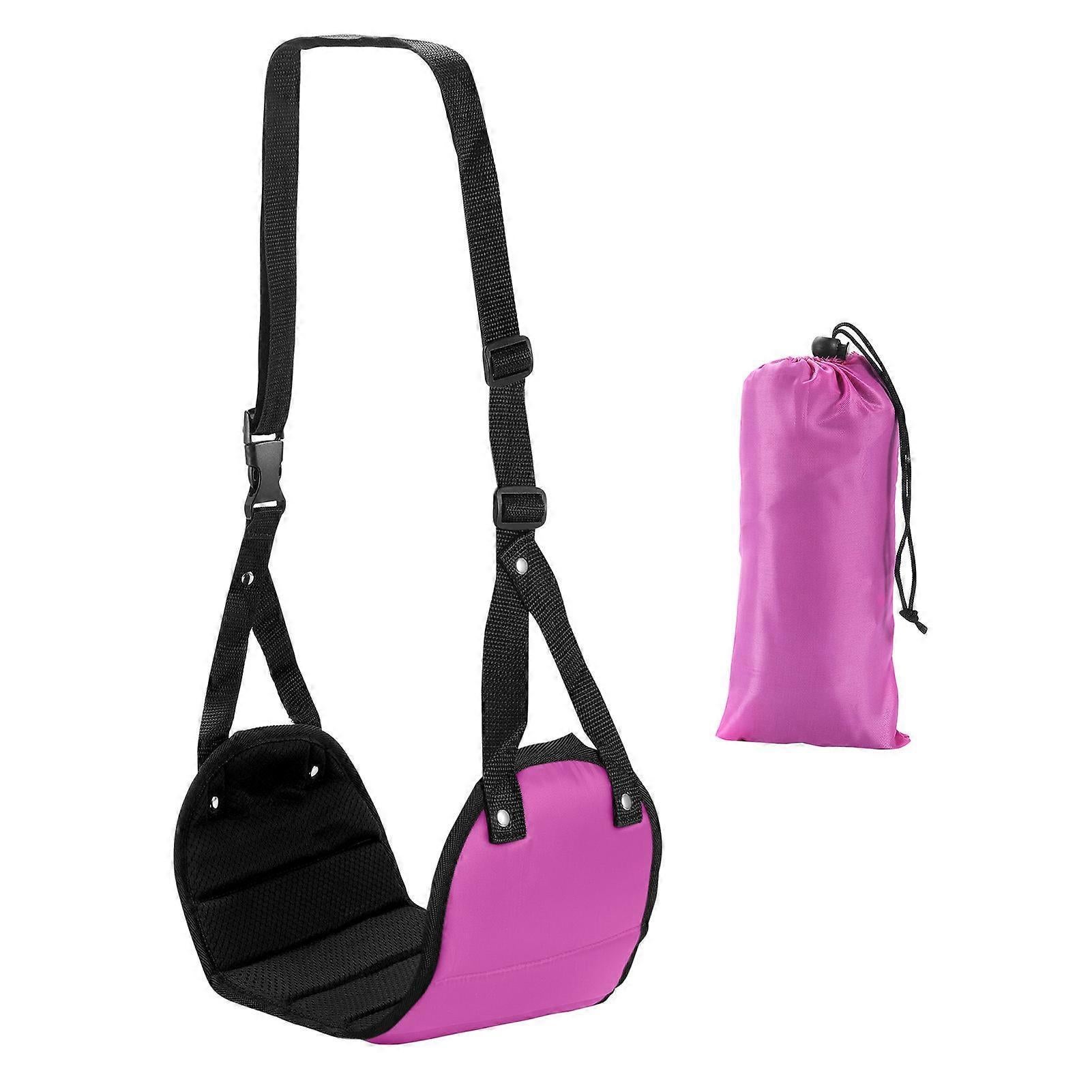Hangable Travel Foot Hammock, Lightweight Portable Leg Rest - Image 1