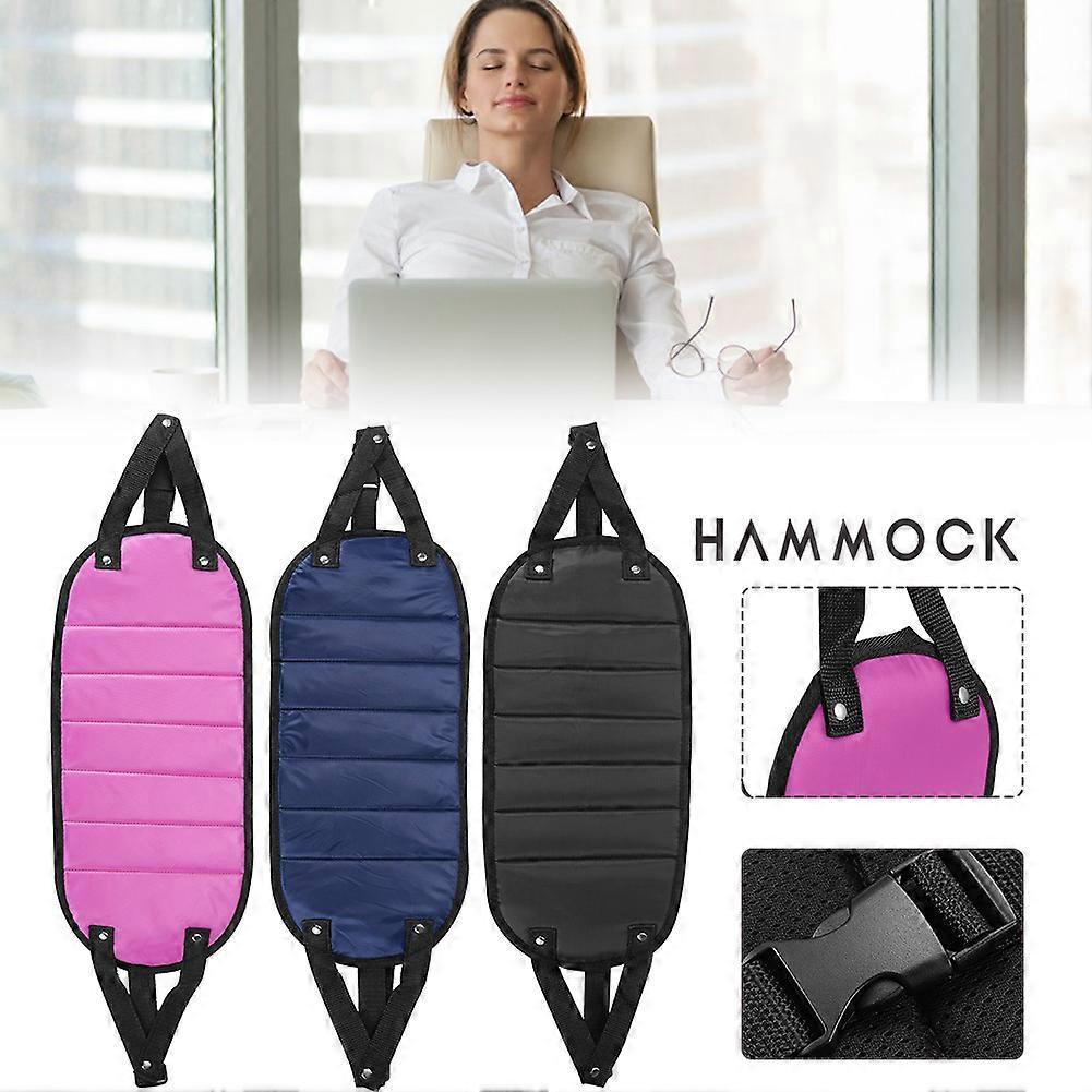 Hangable Travel Foot Hammock, Lightweight Portable Leg Rest - Image 4