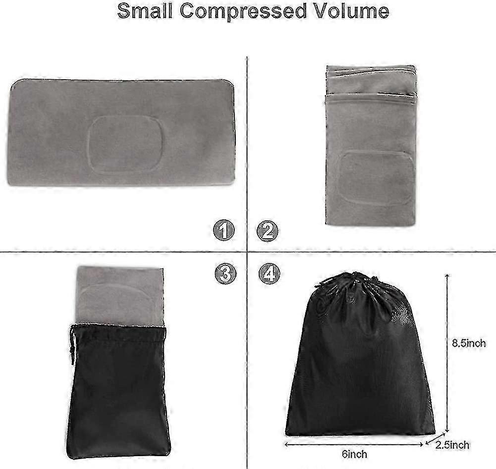 Inflatable Leg & Foot Rest Pillow for Travel, Adjustable Cushion - Image 3