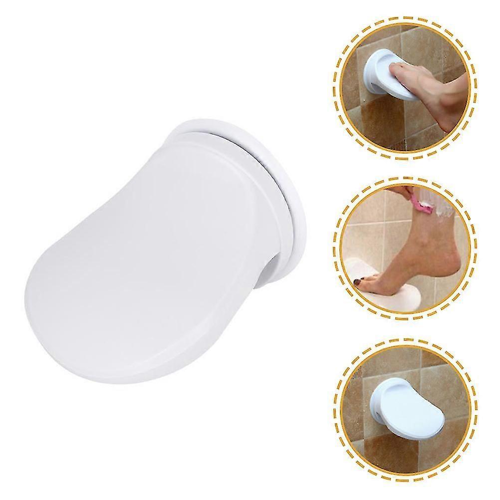 Foldable Shower Foot Rest, Wall Mount for Washing or Shaving - Image 2
