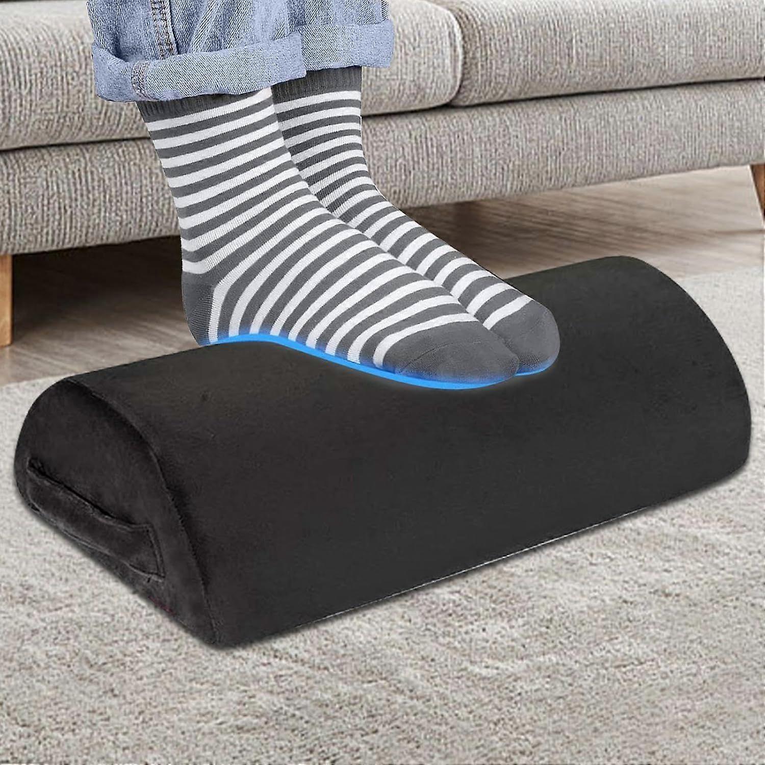 Ergonomic Foam Foot Rest Pillow, Soft Desk Leg Support - Image 3