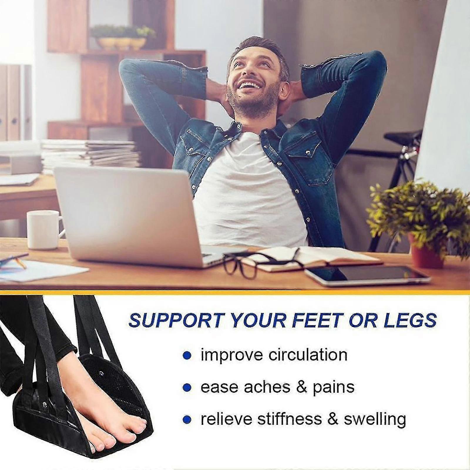 Outdoor & Airplane Travel Foot Rest Bed, High Iron Foot Board - Image 3