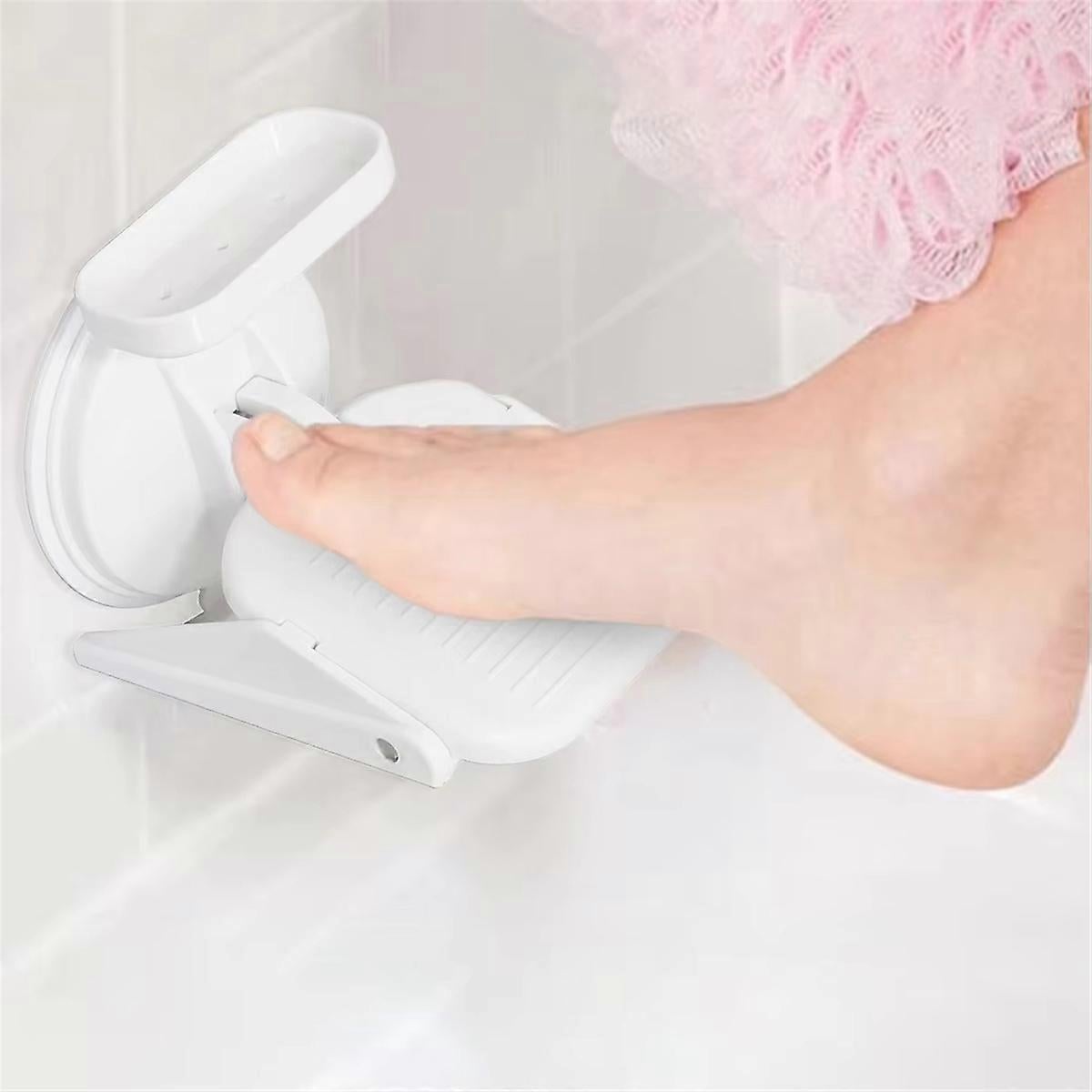 Suction Cup Shower Foot Rest for Pedicure, No Drill - Image 2