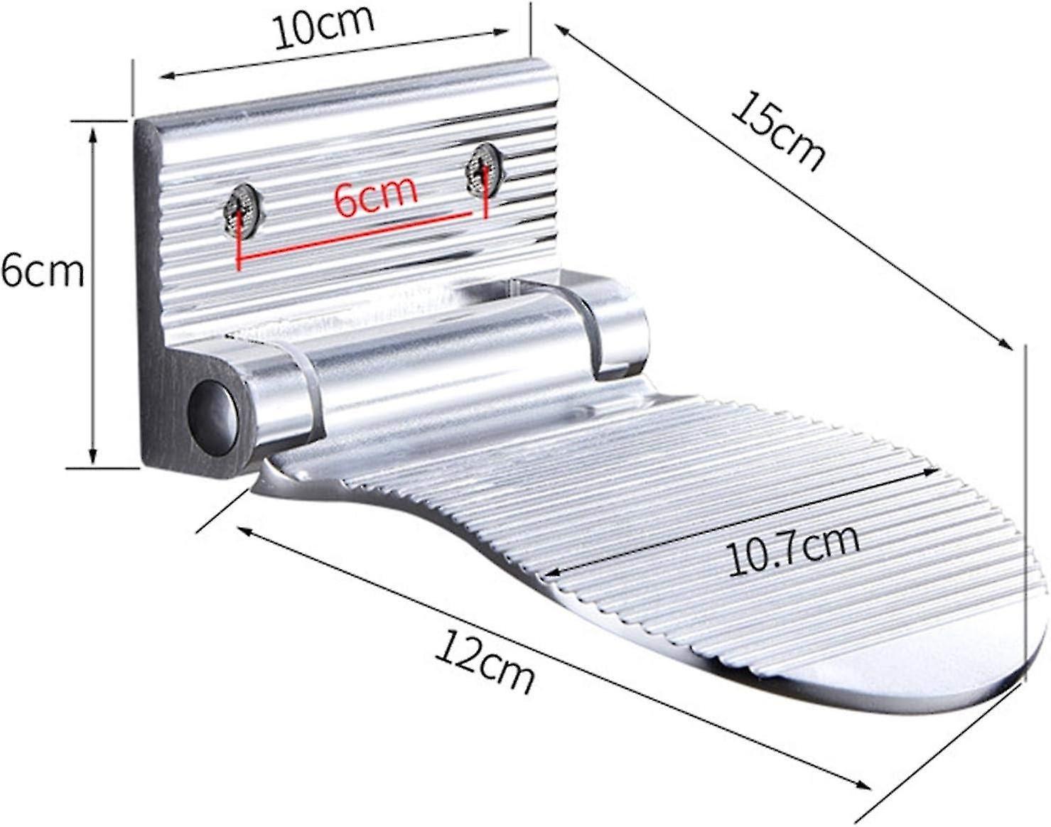 Folding Non-Slip Shower Foot Rest, Shaving Leg Aid - Image 2