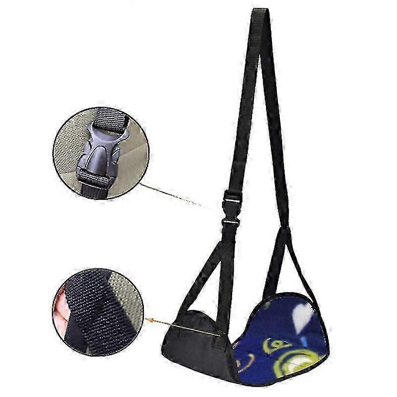 Adjustable Height Travel Foot Hammock for Plane, Carry-On Size - Image 3