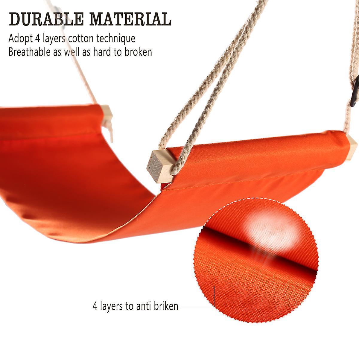 Adjustable Desk Foot Hammock with Strap, Office/Travel Use - Image 2