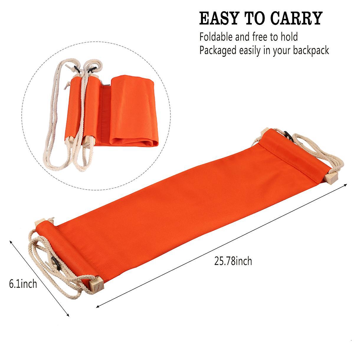 Adjustable Desk Foot Hammock with Strap, Office/Travel Use - Image 3