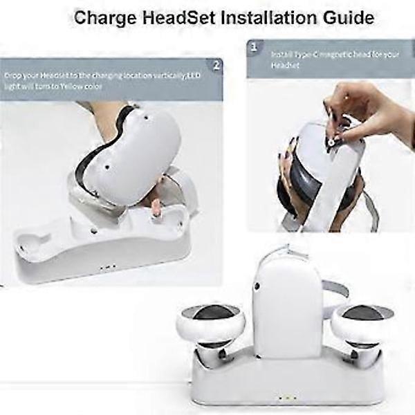 Headset & Touch Controller Charging Station Dock - Image 4