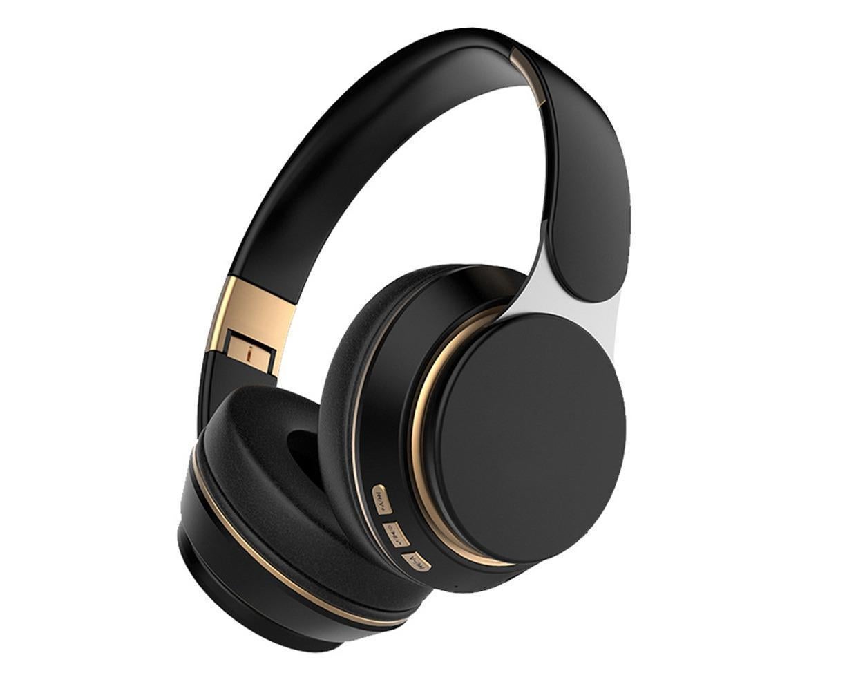 Wireless Headphones - Foldable Stereo - Bluetooth Over Ear Headset with Mic for Sports - Image 1