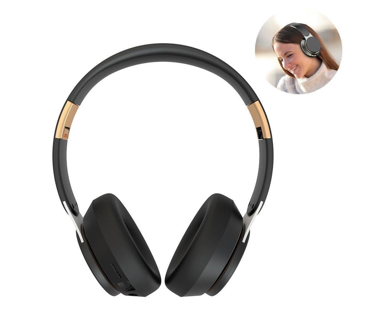 Wireless Headphones - Foldable Stereo - Bluetooth Over Ear Headset with Mic for Sports - Image 2