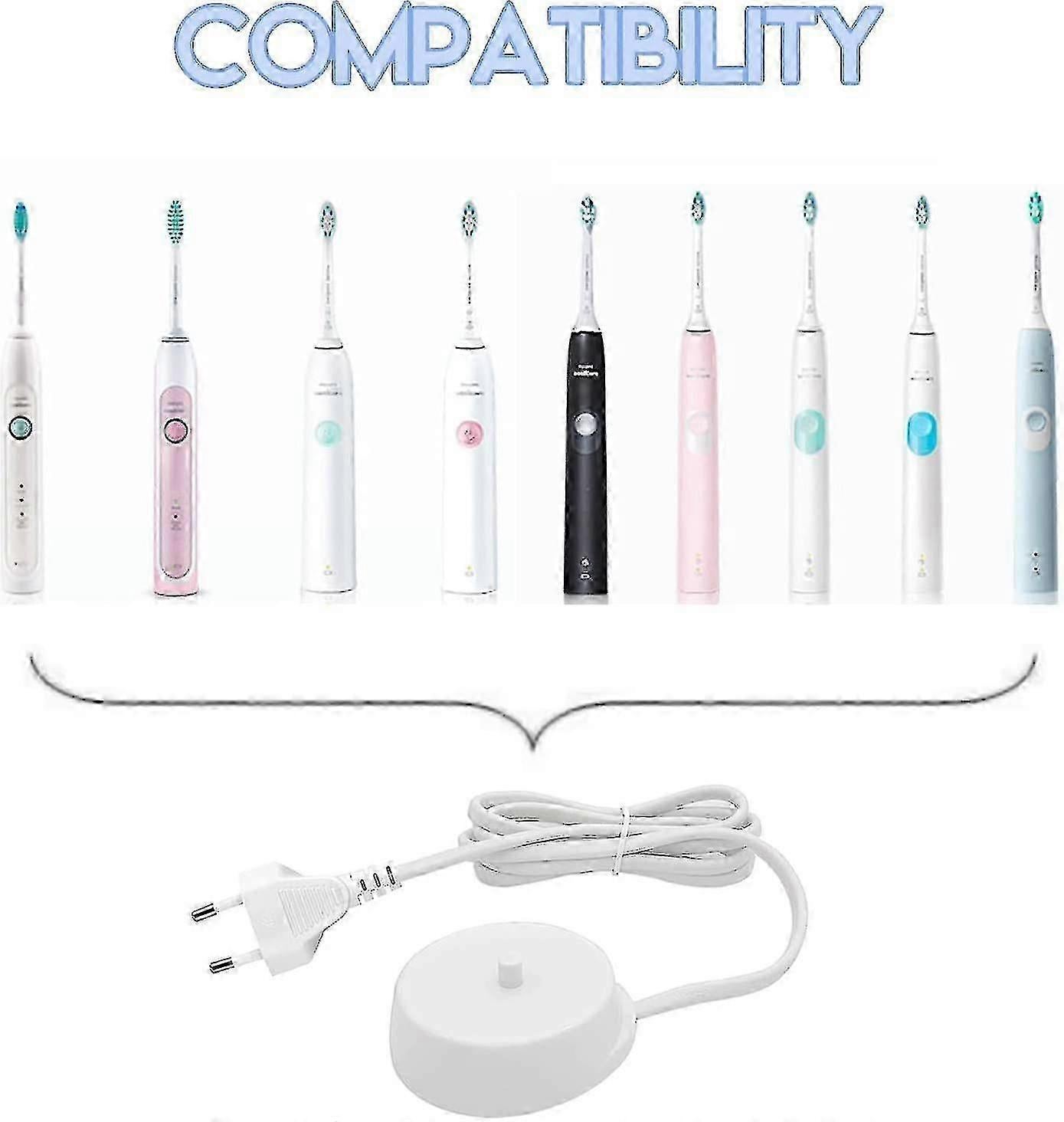 Inductive Charging Station & Power Cable for Electric Toothbrush - Image 2
