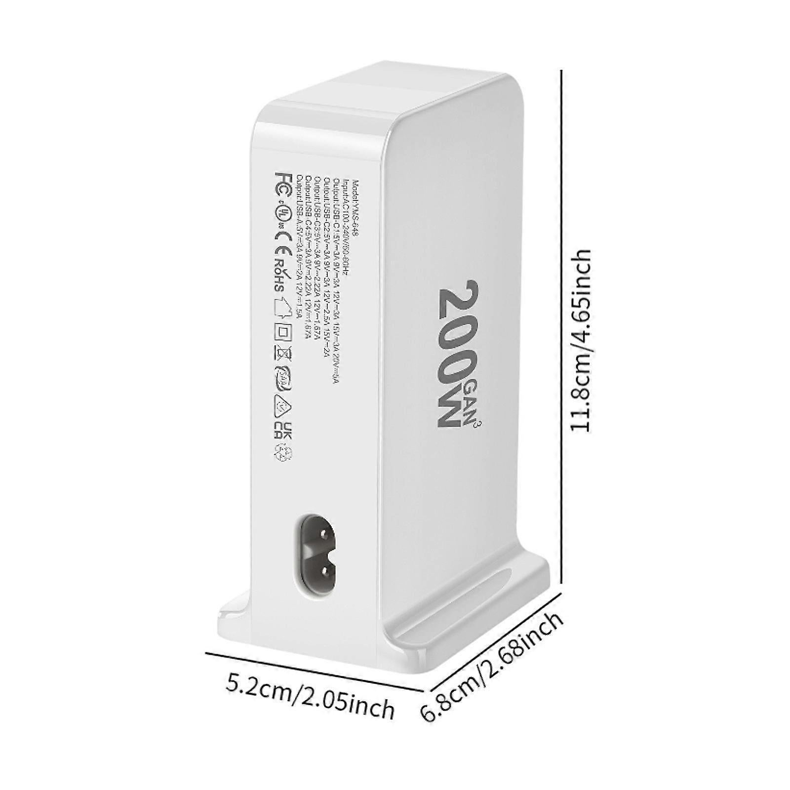 200W USB-C Desktop Charging Station for Home & Office - Image 2