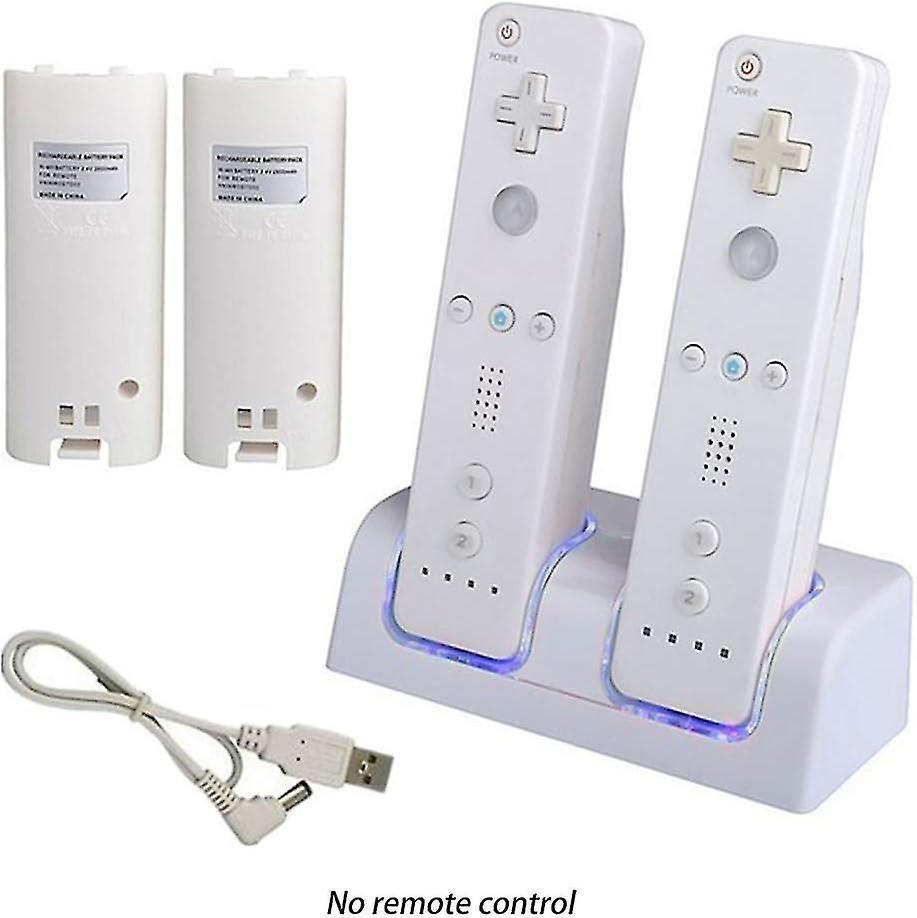 Dual Charging Dock for Nintendo Wii Remote & Gamepad - Image 2