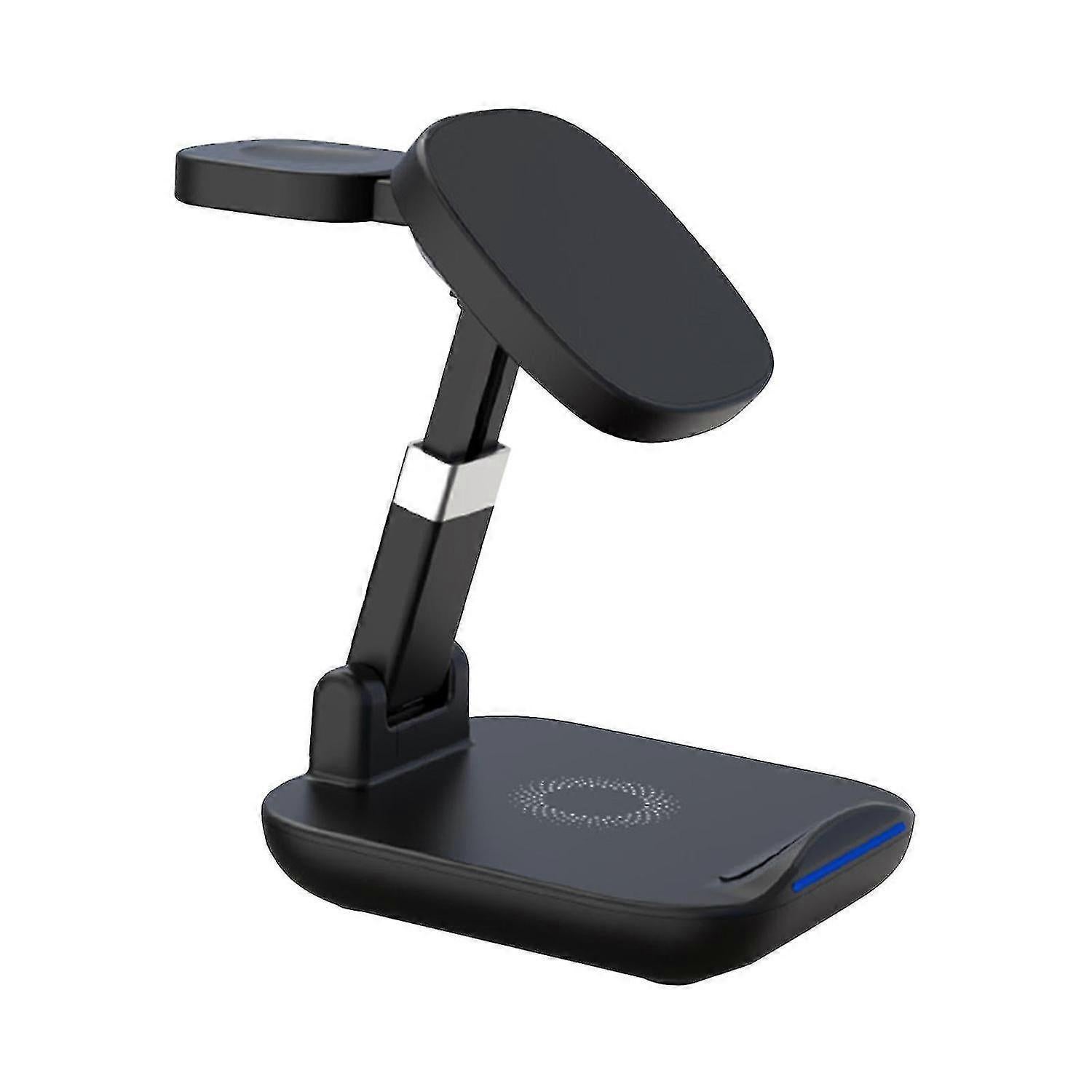 Foldable 3-in-1 Wireless Charging Station, 15W Charger - Image 1