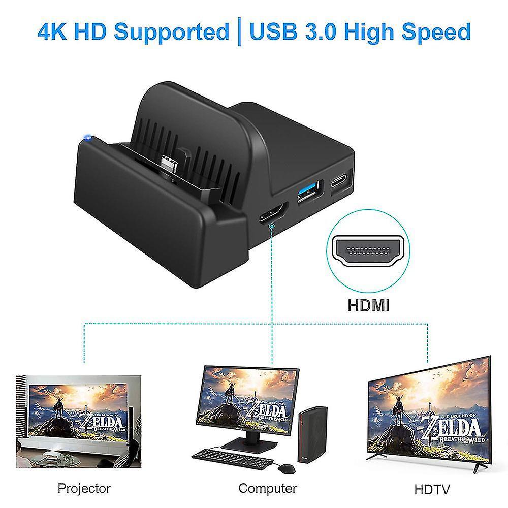 Switch TV Dock & Controller Charging Station - Image 3