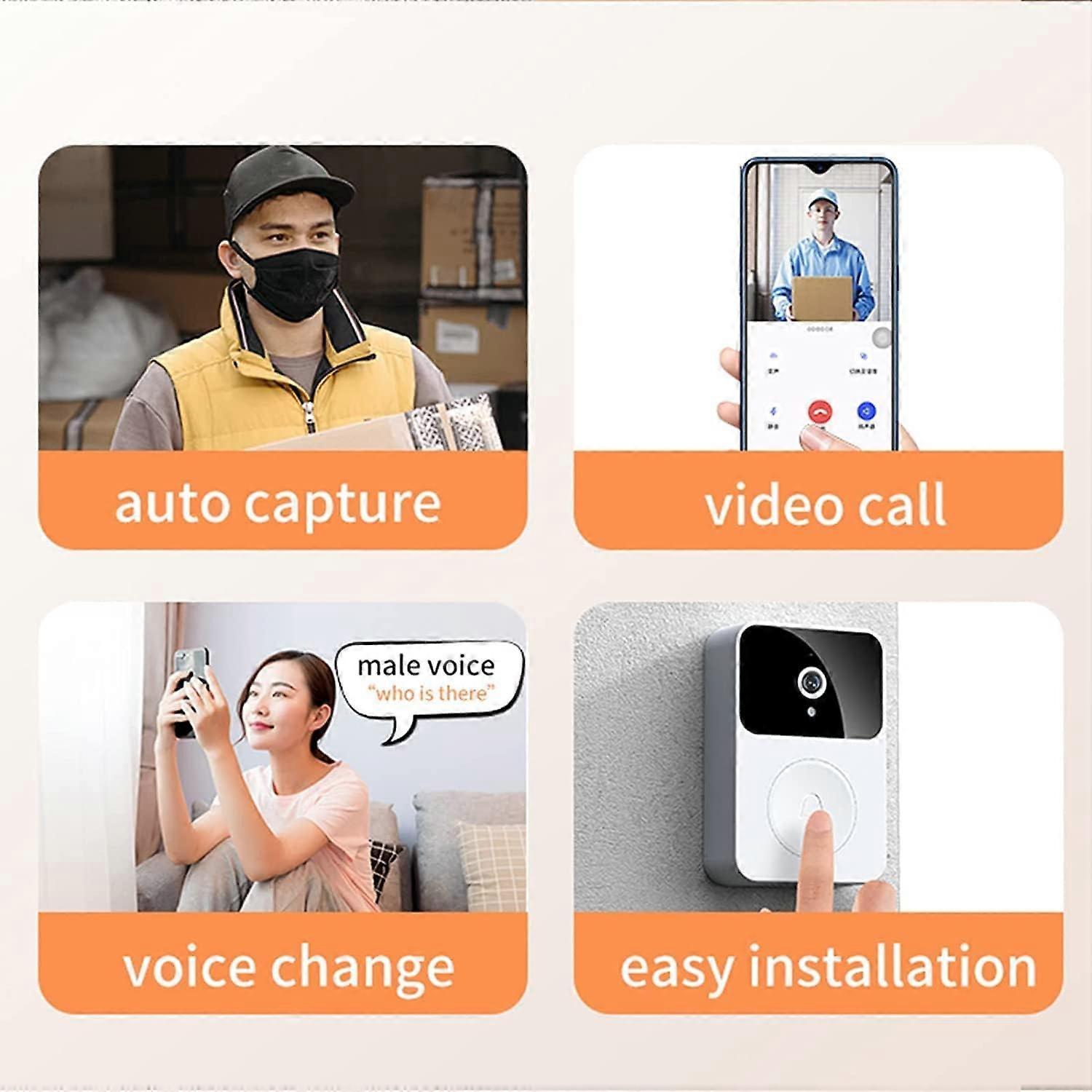 Wireless WiFi Video Doorbell with Camera - Image 3