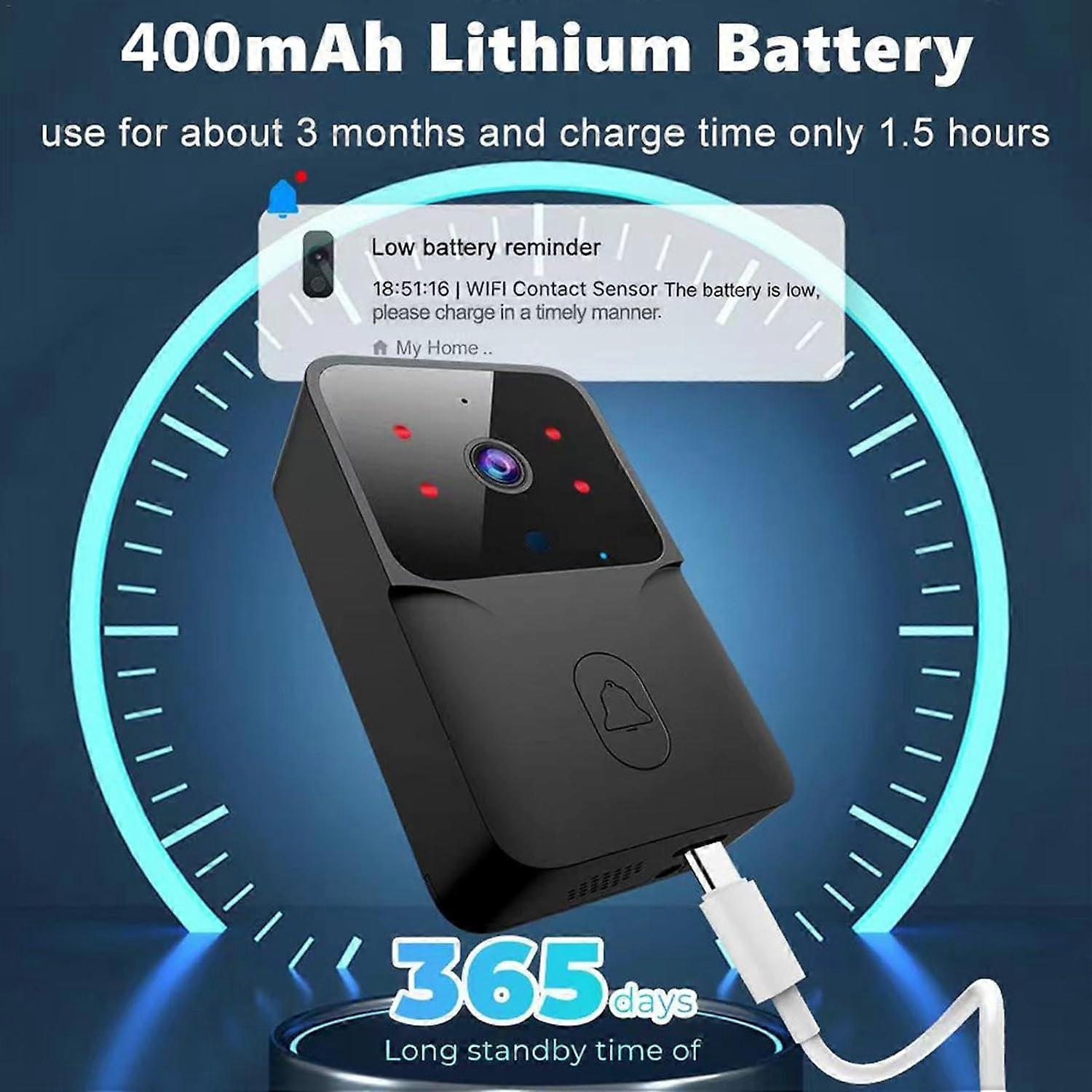 Video Doorbell Security Camera, Long Lasting Battery - Image 5