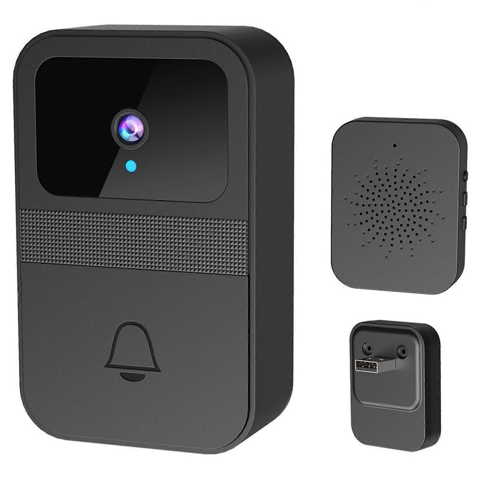 Smart Wireless Video Doorbell, Two-Way Audio, Rechargeable - Image 1