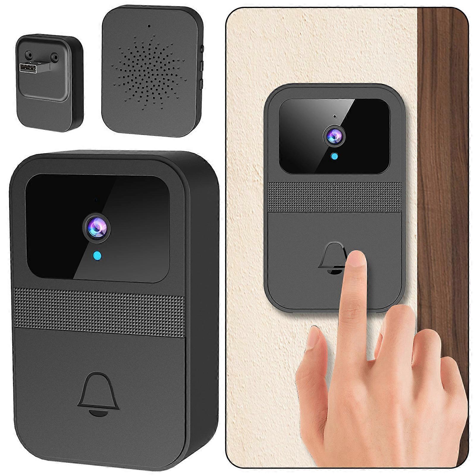Smart Wireless Video Doorbell, Two-Way Audio, Rechargeable - Image 2