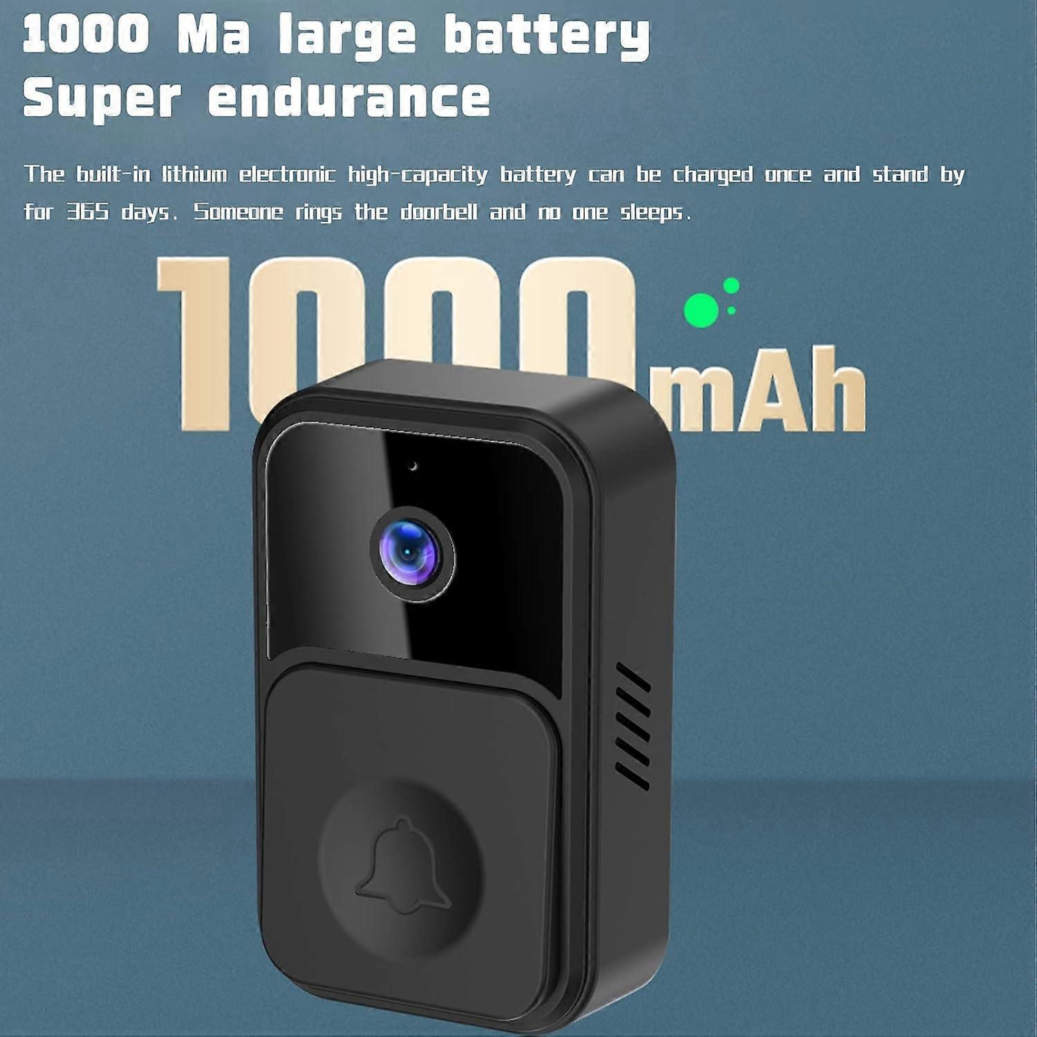 Smart WiFi Video Doorbell, Wireless Anti-Theft Camera Doorbell - Image 5