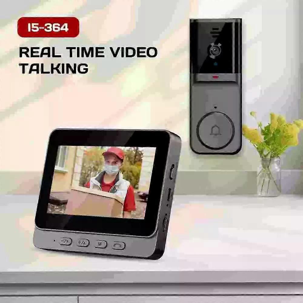 2.4G Wireless Video Doorbell with Smartphone Intercom, 256GB - Image 2