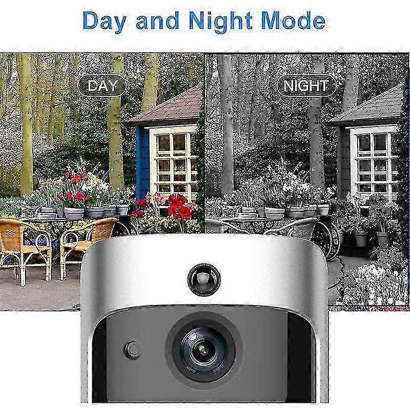 Wireless Video Doorbell Camera with Indoor Chime, Security - Image 2