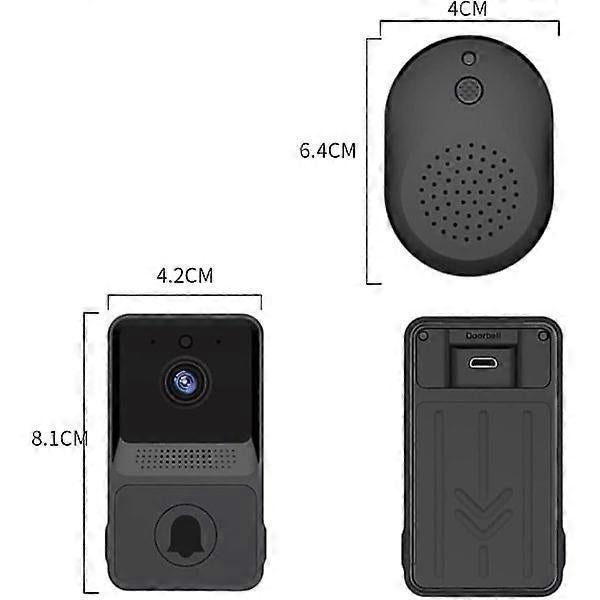 Wireless Smart Video Doorbell, Night Vision Security Camera - Image 5