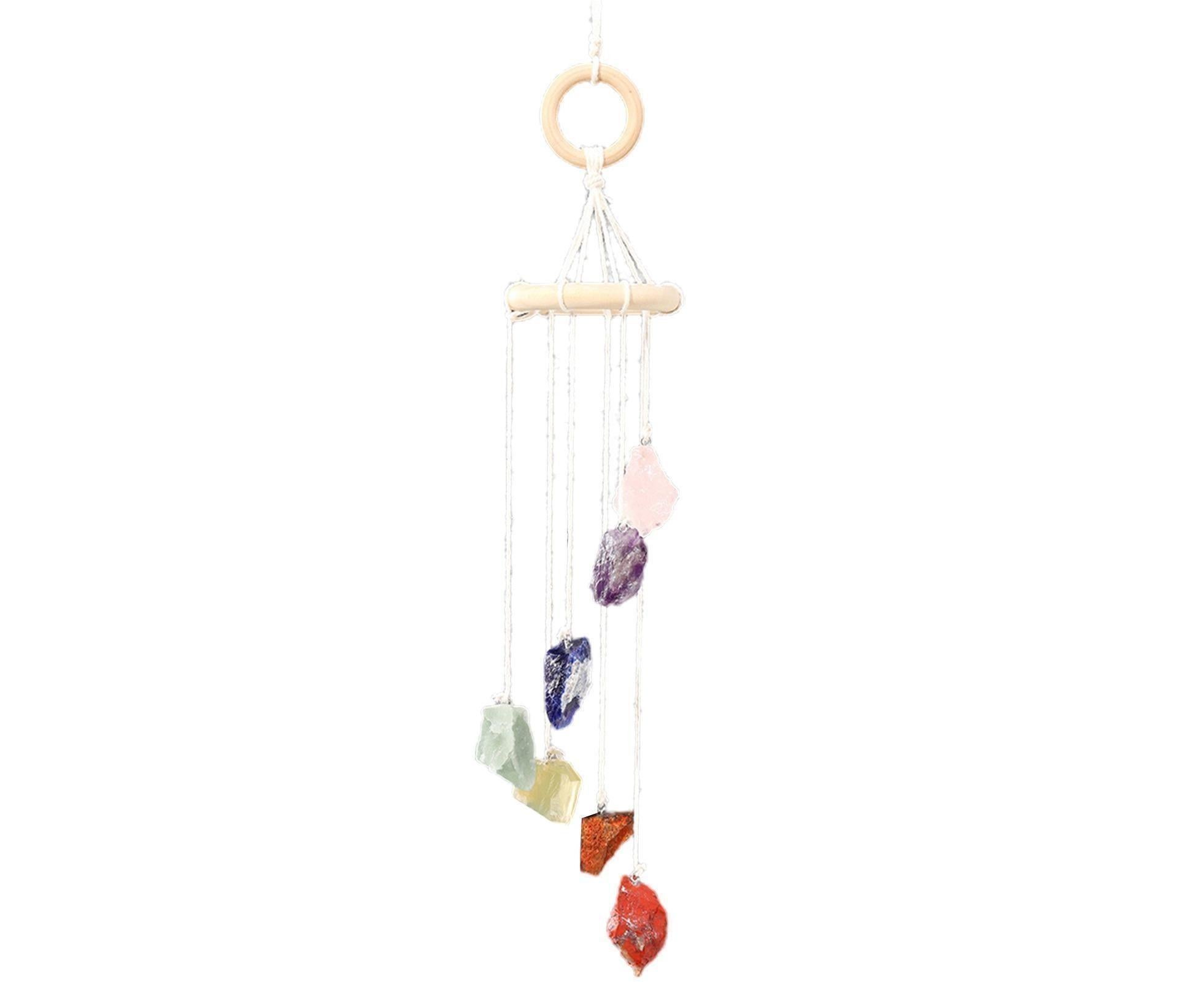 Faux Crystal Pendant Garden Decoration-Multicolor - Image 1