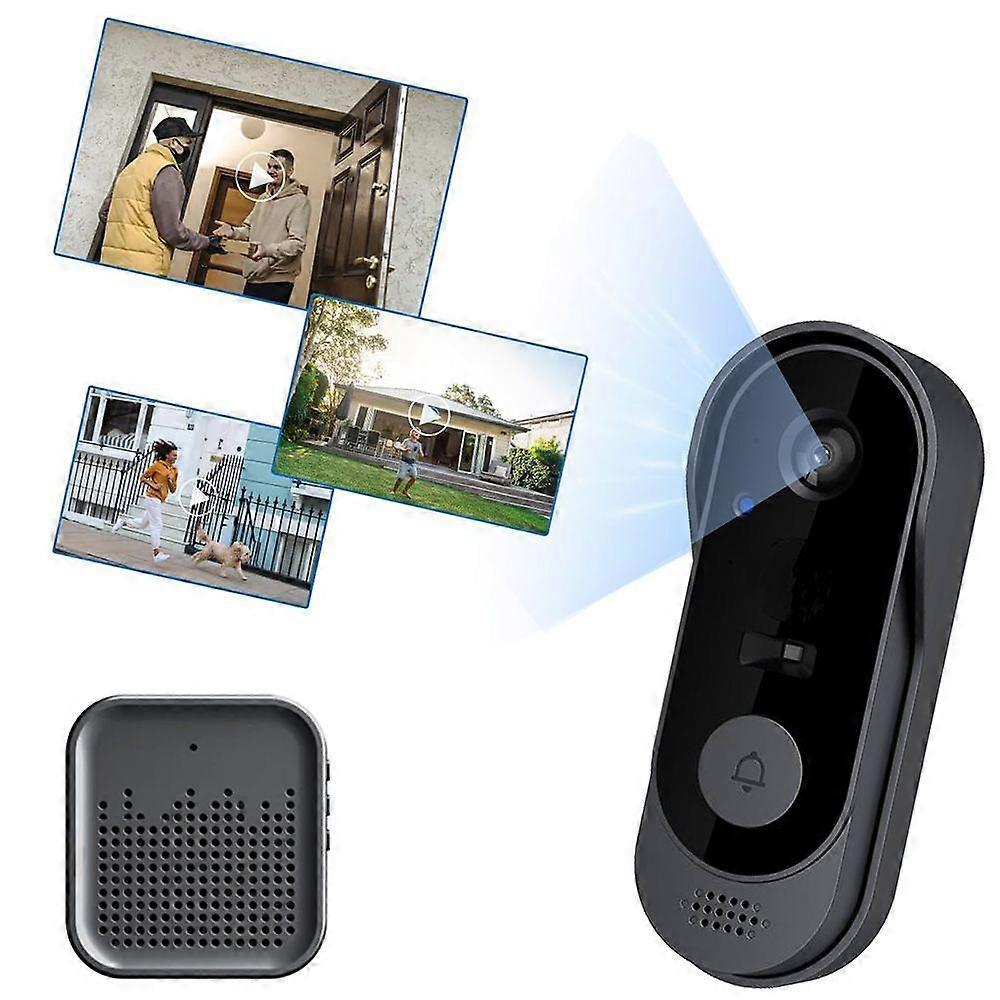 Smart Video Doorbell, Rechargeable Wireless Camera Doorbell - Image 1