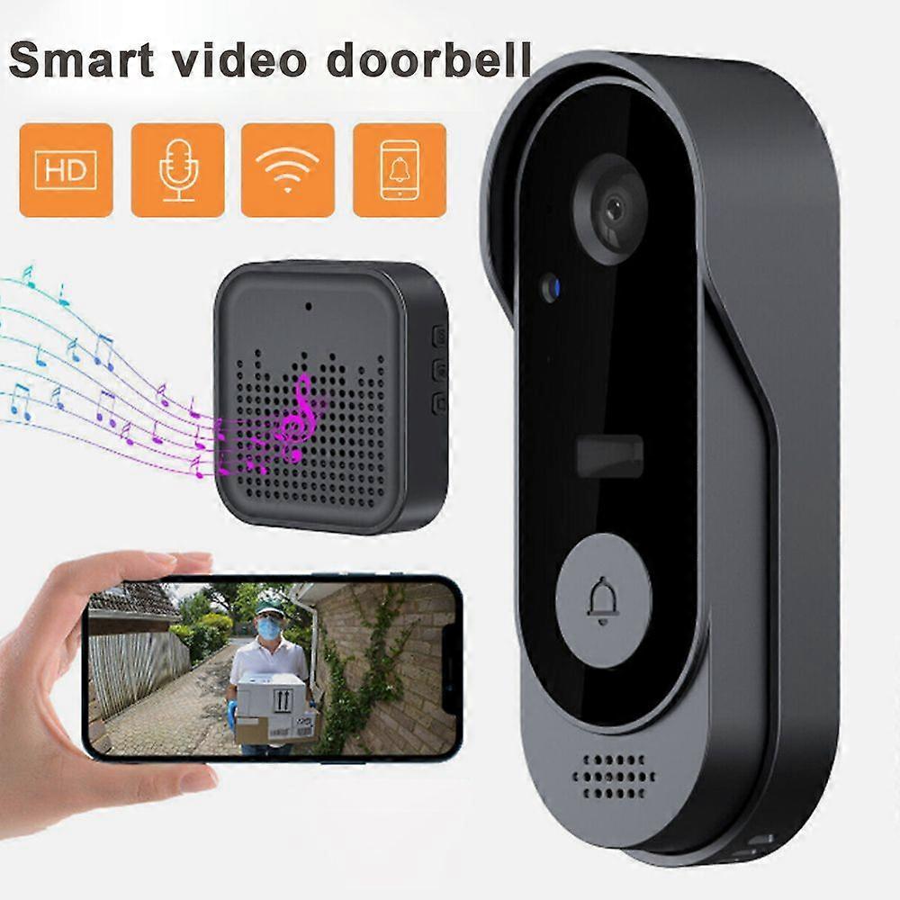 Smart Video Doorbell, Rechargeable Wireless Camera Doorbell - Image 2