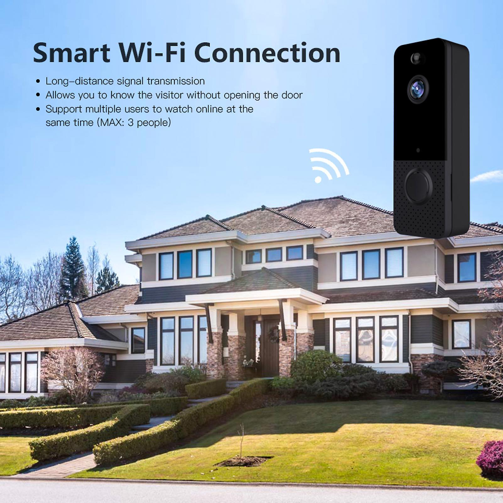 WiFi Wireless Video Doorbell Camera with Indoor Chime, Waterproof - Image 4