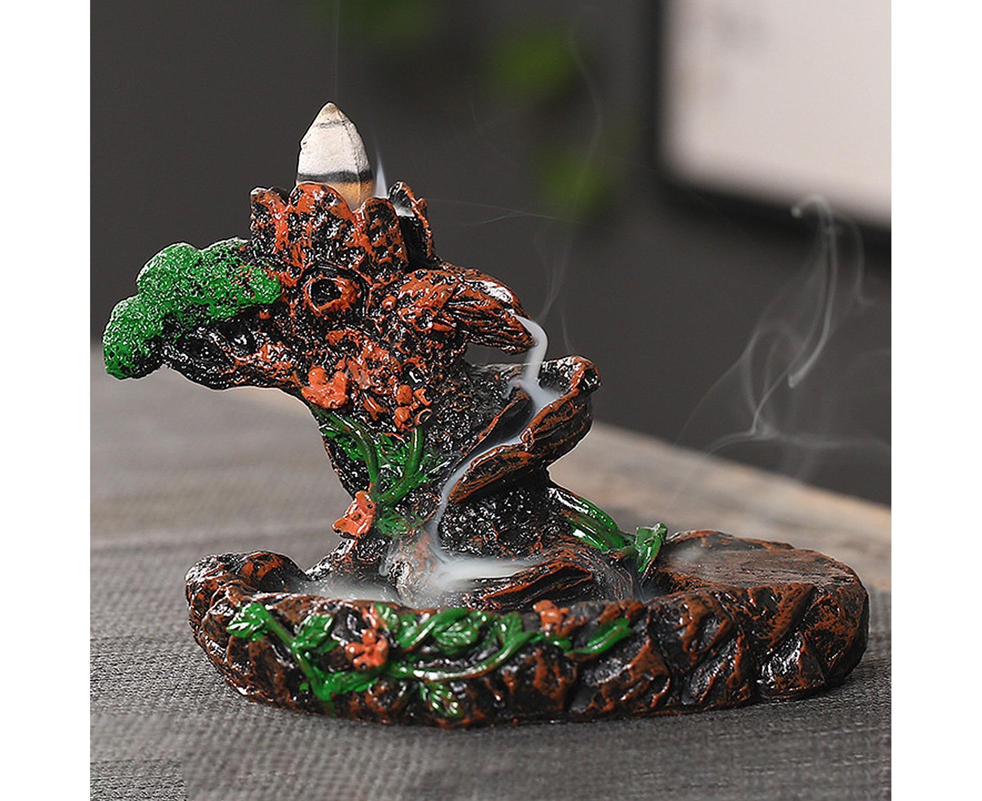 Resin Mountains Rivers Incense Burners Holder Censer Aromatherapy Home Decor- 12 - Image 6