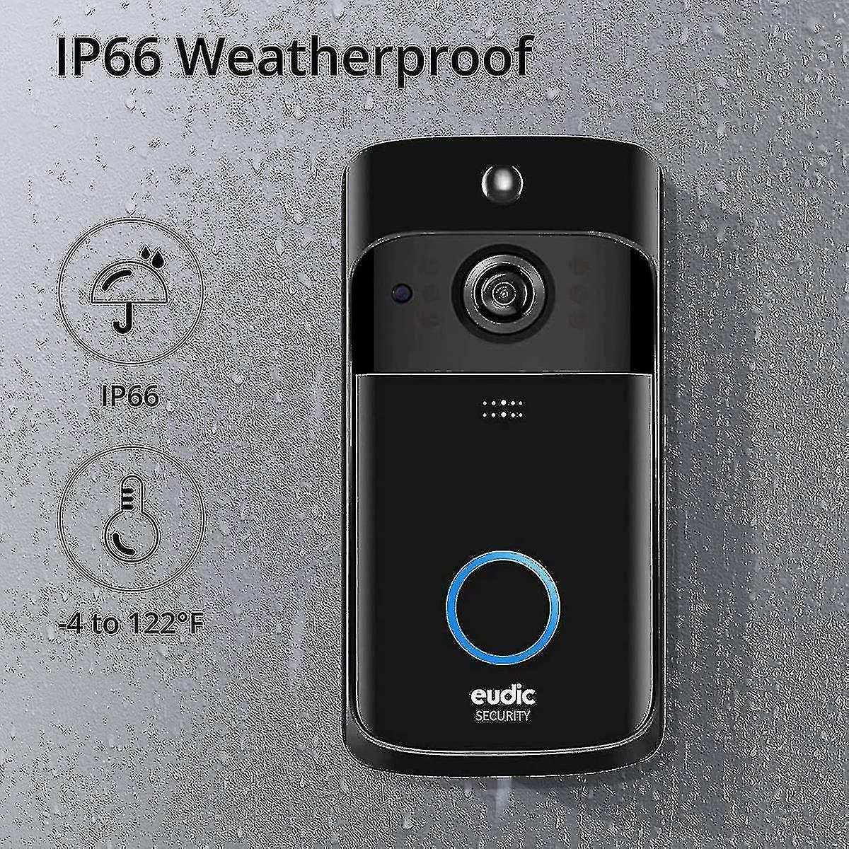 Wireless Video Doorbell Camera, HD WiFi Smart Home Security - Image 4