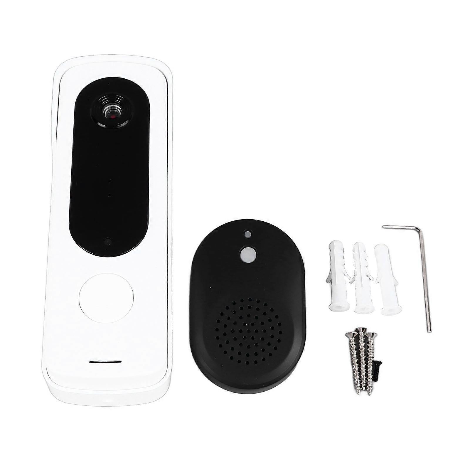 Waterproof Video Doorbell Camera, HD Building Intercom Remote - Image 1