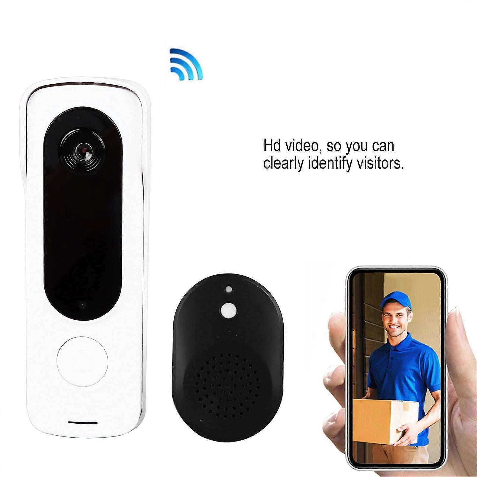 Waterproof Video Doorbell Camera, HD Building Intercom Remote - Image 5