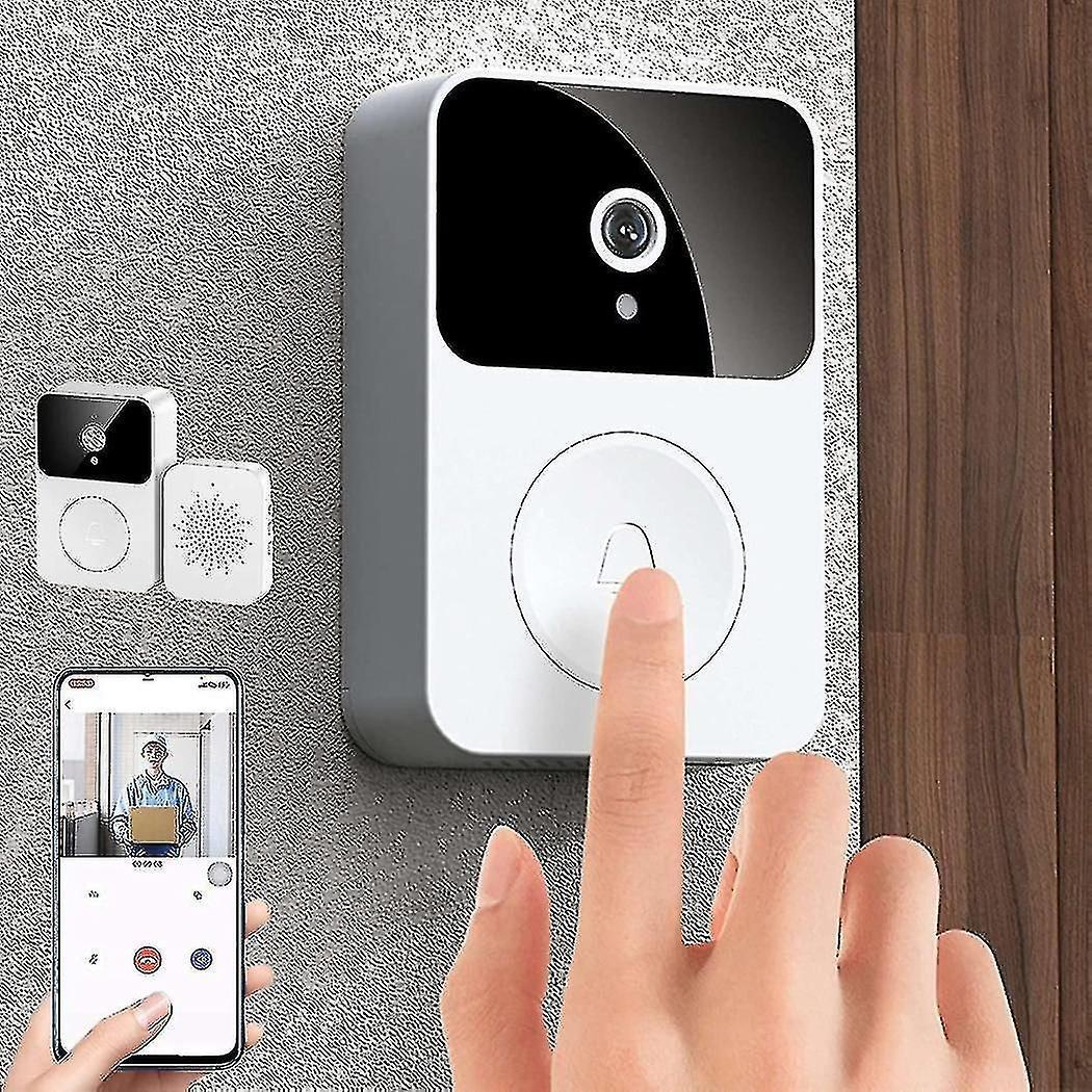 Smart Ring Video Doorbell, Wireless HD Night Vision Home Intercom - Image 1
