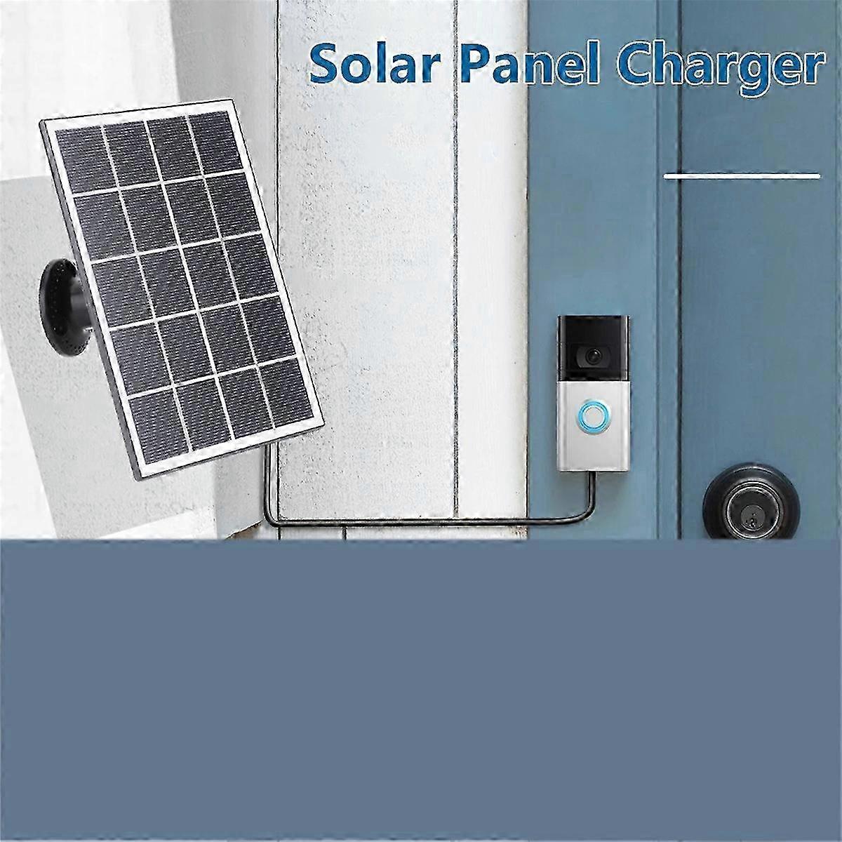 20W Solar Panel Charger for Ring Video Doorbell - Image 2