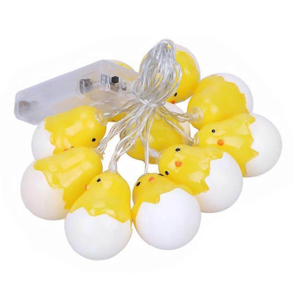Easter Eggshell LED String Lights, 1.5m Practical Easter Decor Light - Image 1