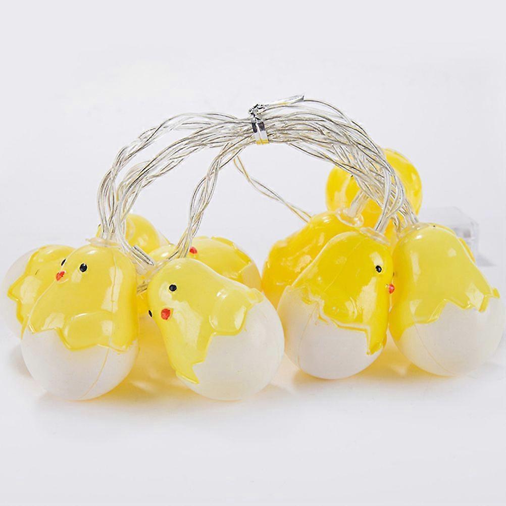 Easter Eggshell LED String Lights, 1.5m Practical Easter Decor Light - Image 2