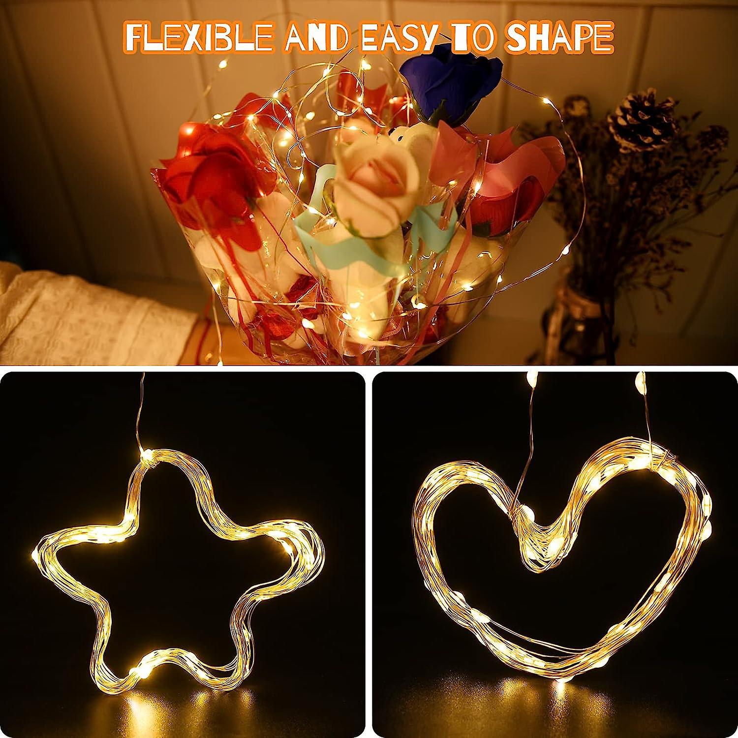 2M 20 LED String Lights, IP65 Waterproof, Halloween & Christmas Decor - Image 3