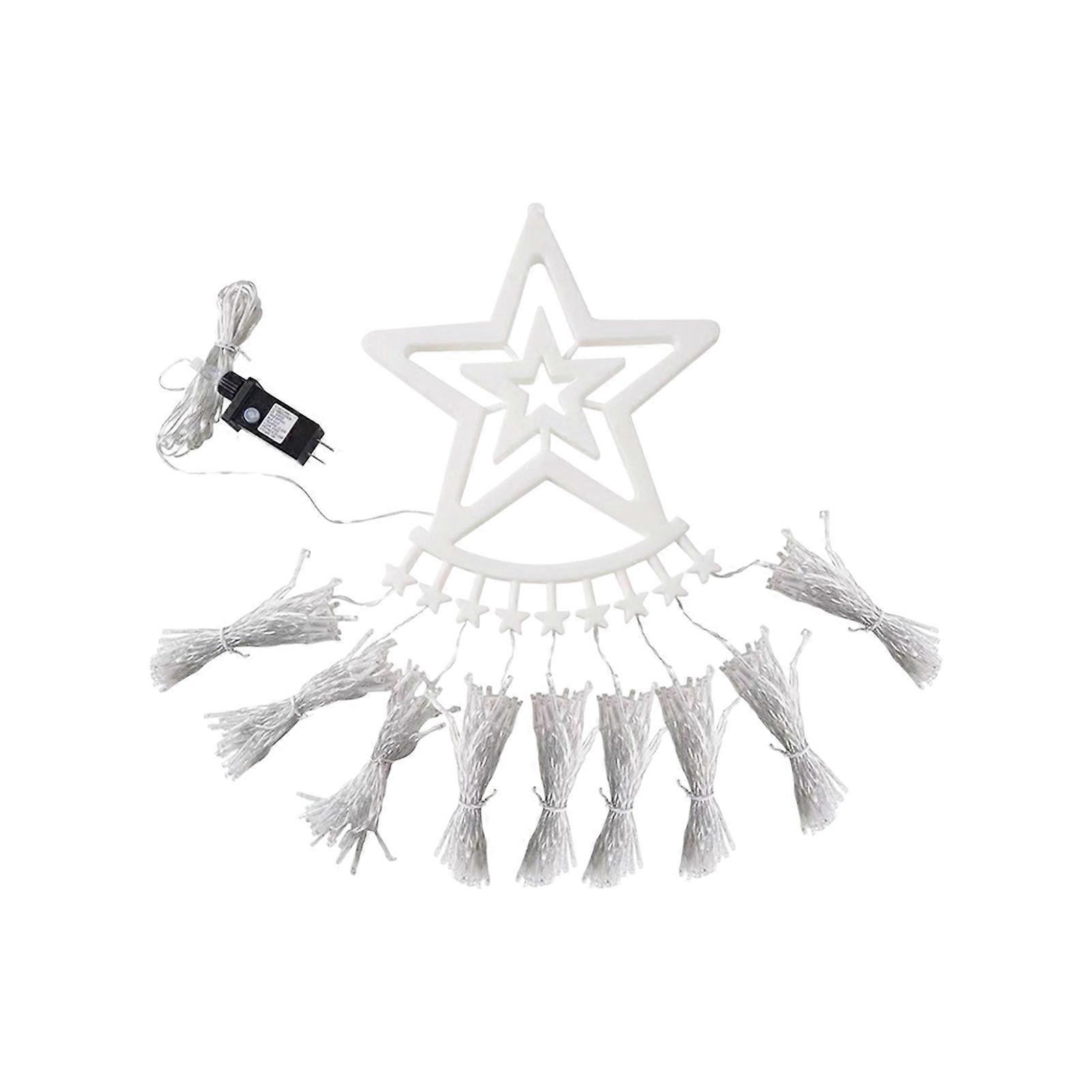 LED Waterfall String Lights Outdoor, Decorative Christmas Tree Lights - Image 1