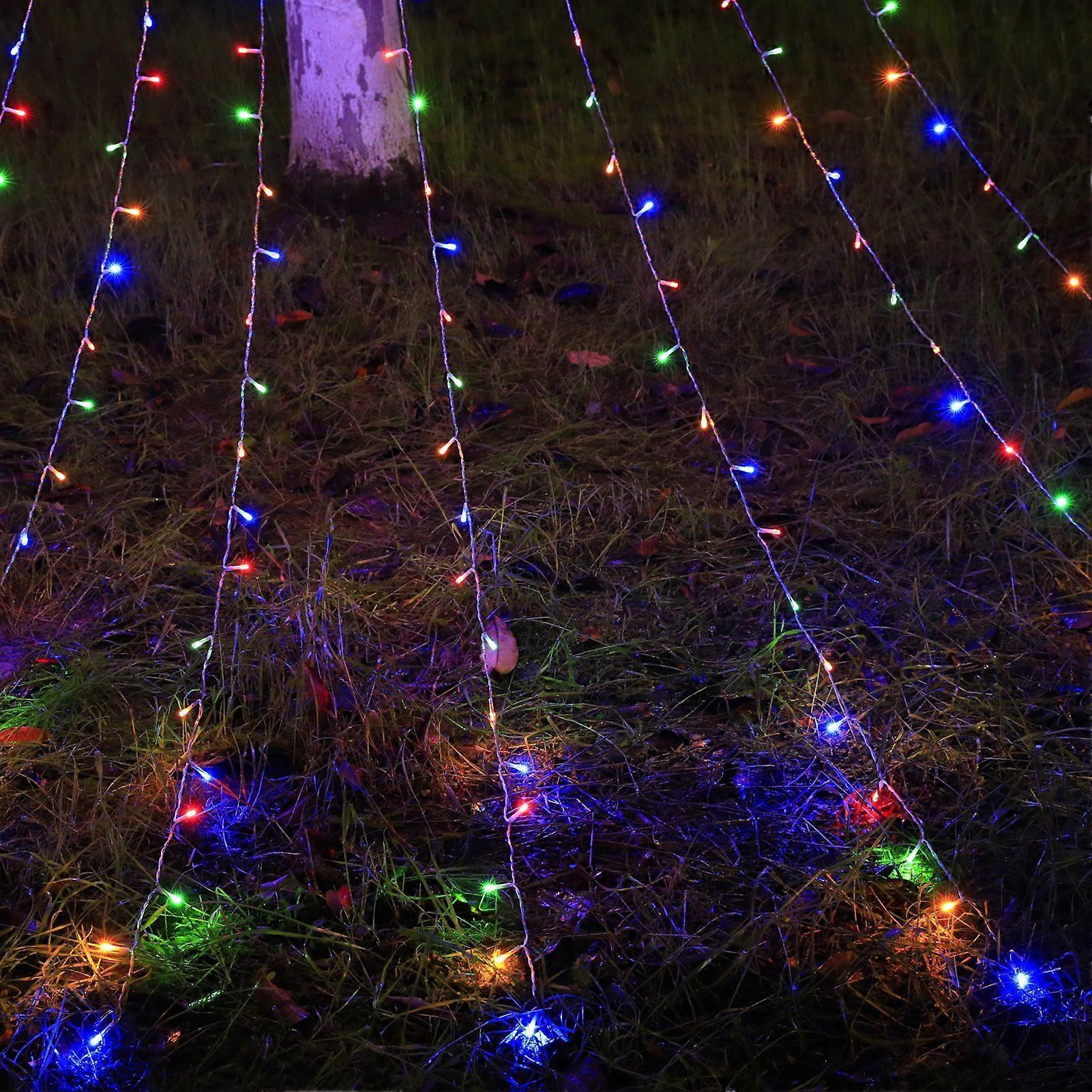LED Waterfall String Lights Outdoor, Decorative Christmas Tree Lights - Image 3