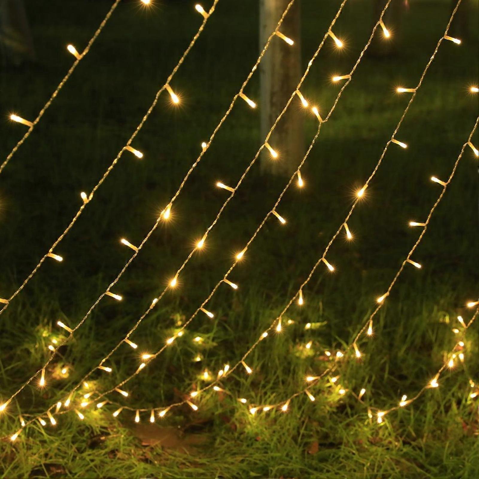 LED Waterfall String Lights Outdoor, Decorative Christmas Tree Lights - Image 4