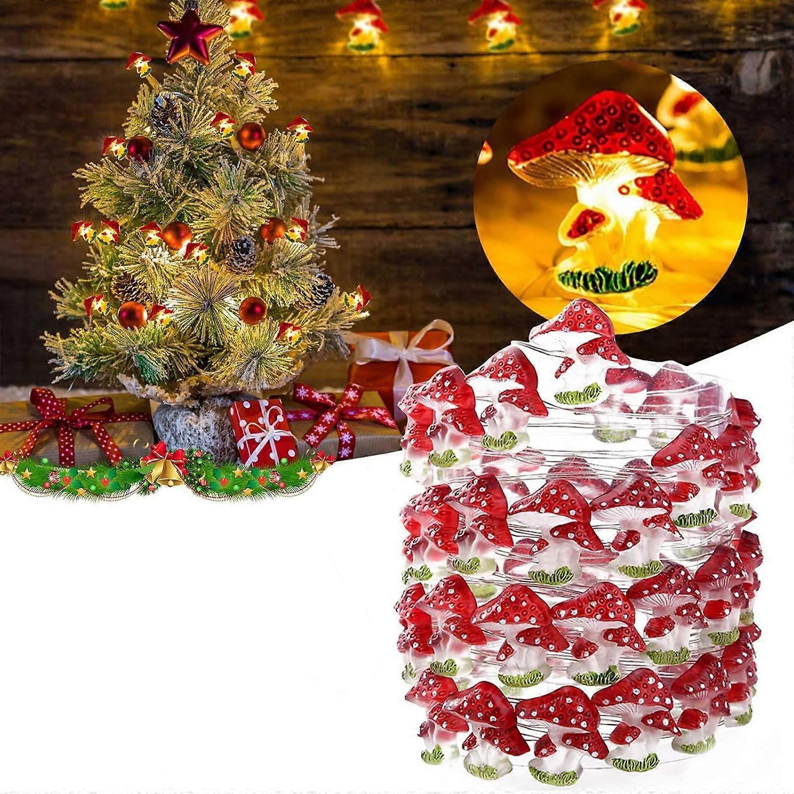 Fairy Lights 2M 20 LEDs, USB Rainproof LED String Lights for Christmas - Image 1