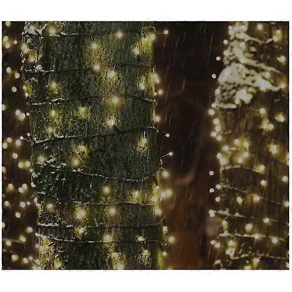 Outdoor White LED String Lights, Rainproof Decorative Lighting - Image 3