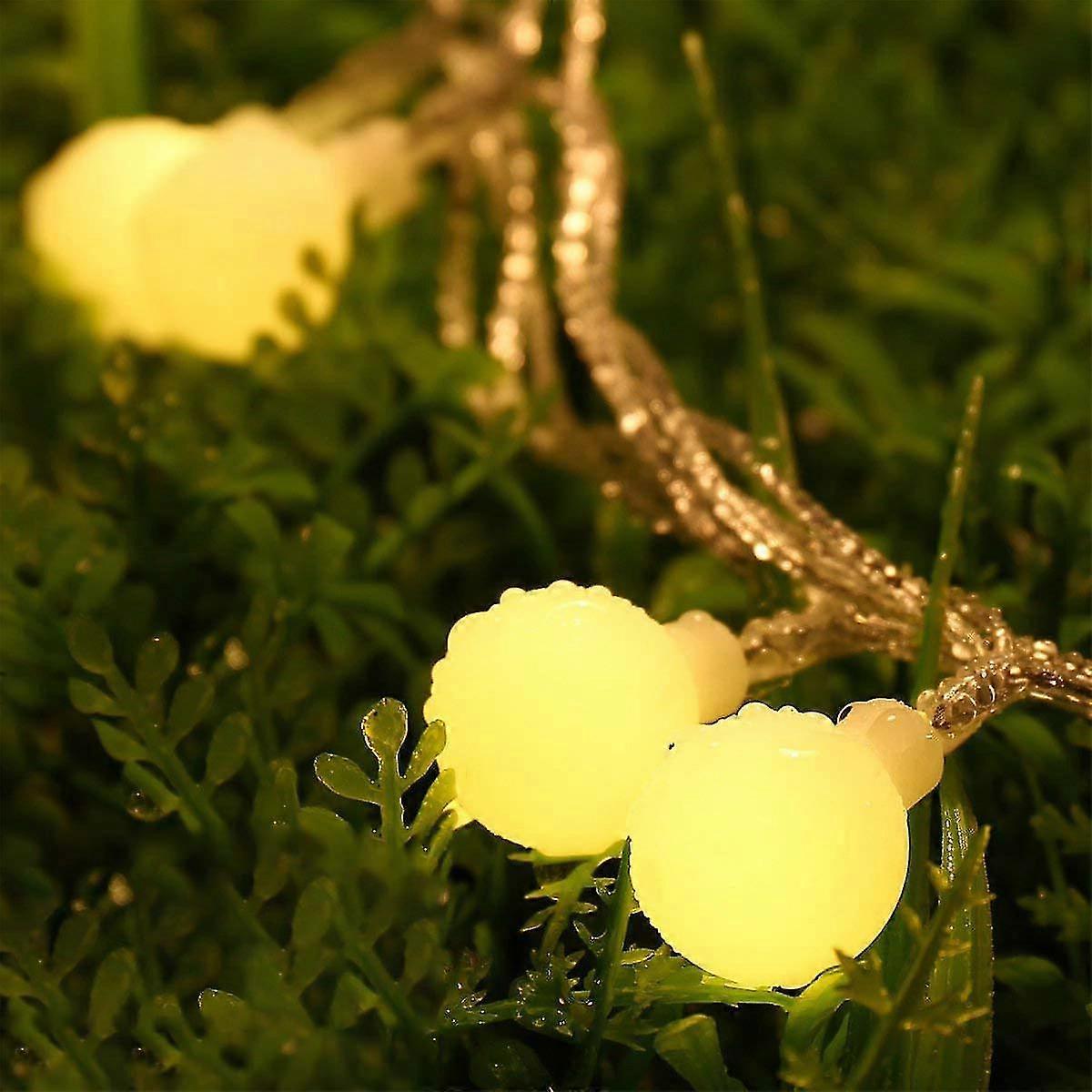 40 LED Waterproof Ball String Lights, 14.8ft, 8 Lighting Modes - Image 5