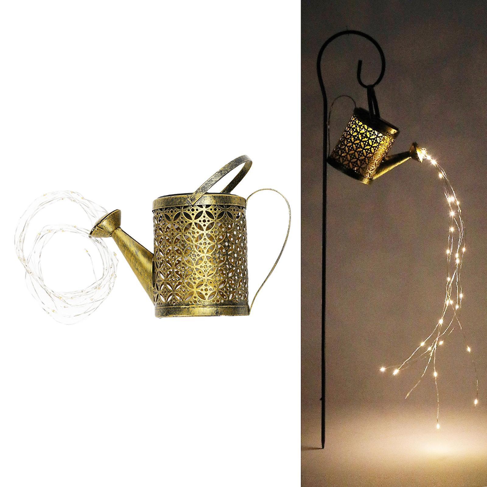 Solar LED String Lights Kettle Shape, Lawn & Walkway Outdoor Decor - Image 2