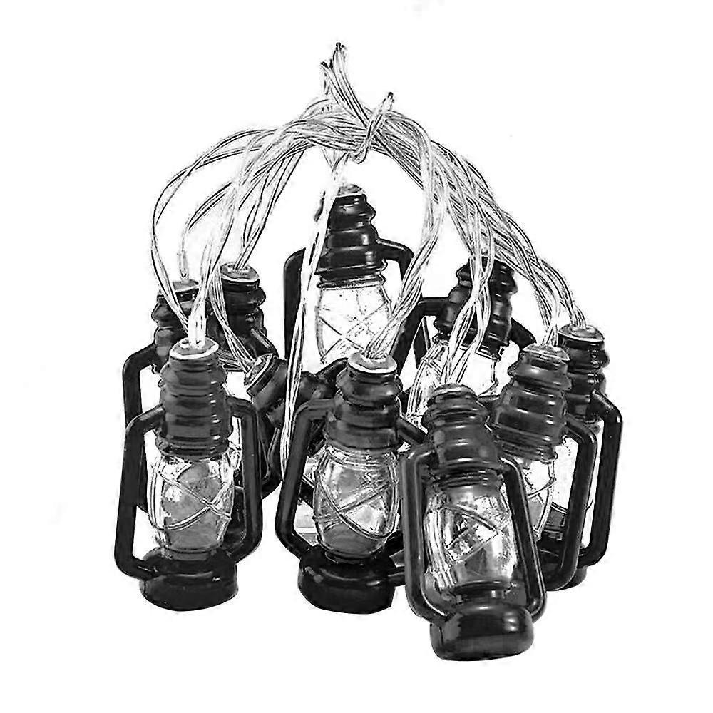 Camping LED String Lights, Ambient Tent Canopy Paraffin Lamp Decor - Image 1