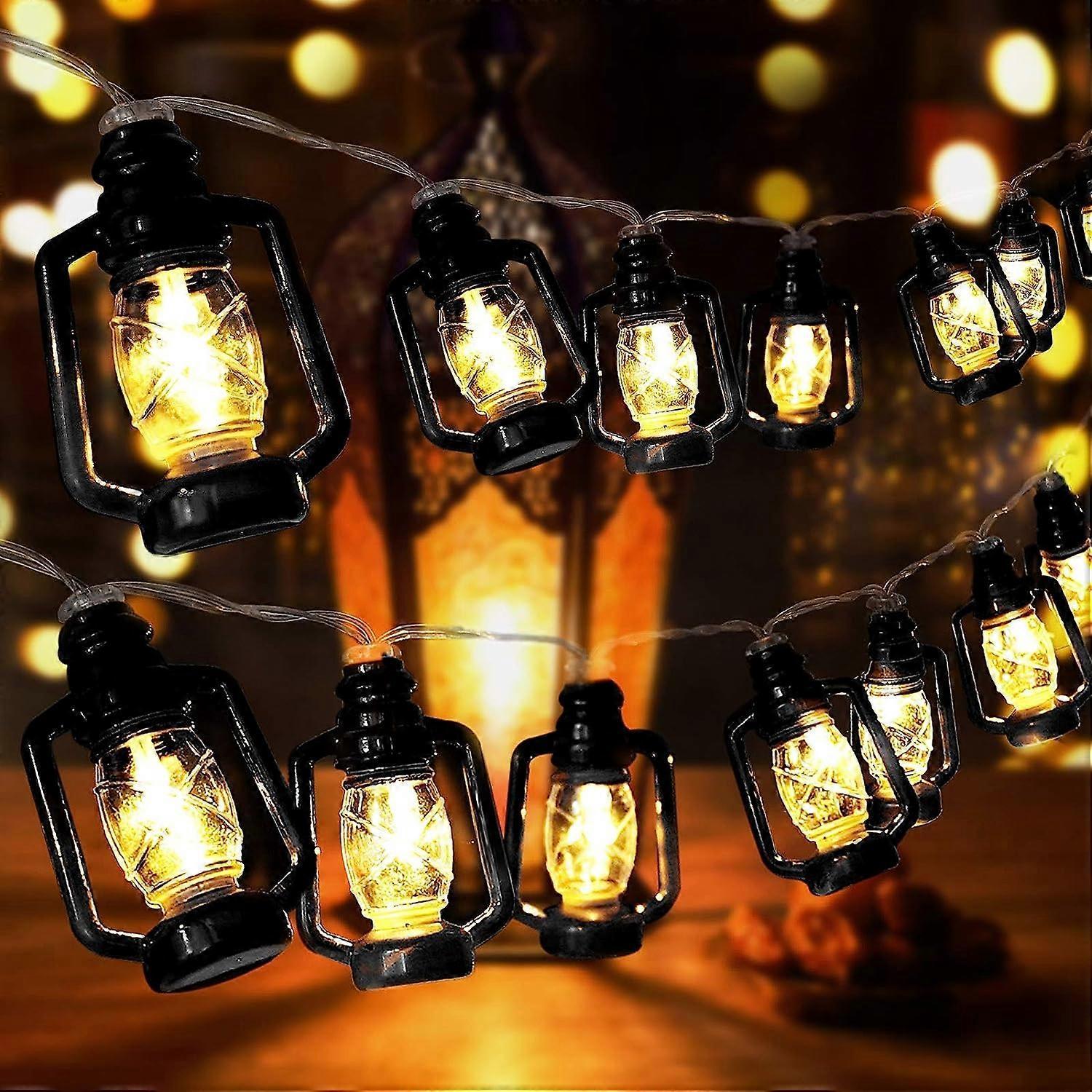 Camping LED String Lights, Ambient Tent Canopy Paraffin Lamp Decor - Image 2